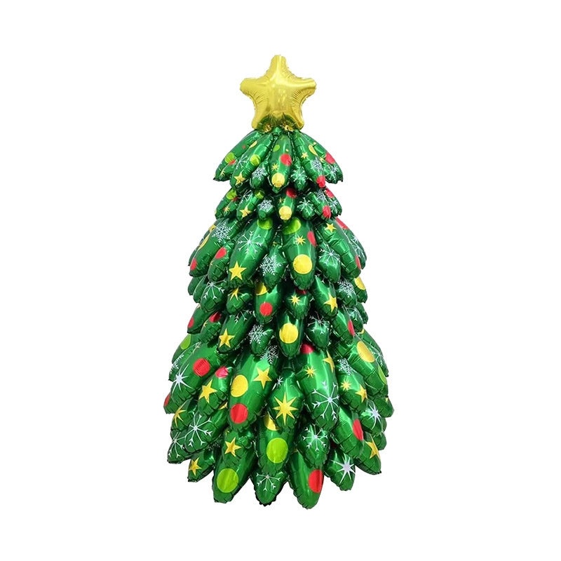 Festive Classic Christmas Tree Aluminum Foil Balloons|Holiday Decorations