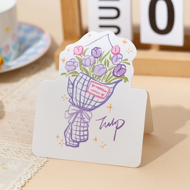 10 Pieces Cute Floral Letter Charms for Valentine's & Mother's Day Daily Wear | Jewelry Accessories