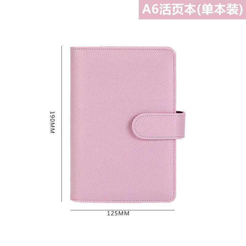 2 Pieces Solid Color PU Leather Spiral Notebooks for Graduation | Stationery & Office Supplies