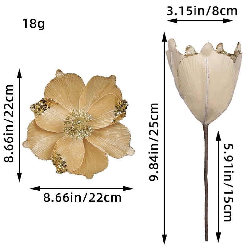 Festive Christmas Floral Artificial Indoor Plant Decoration|Home Decor