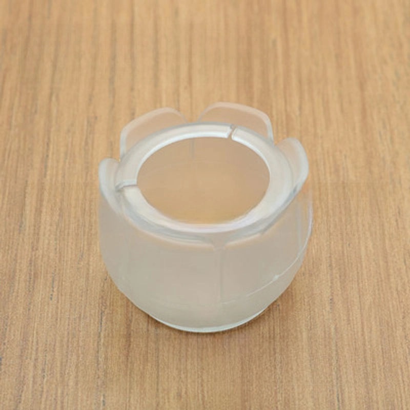 Transparent Non-slip Rubber Chair Leg Caps Thickened Floor Protectors Multi-size Furniture Feet Covers|Home & Living