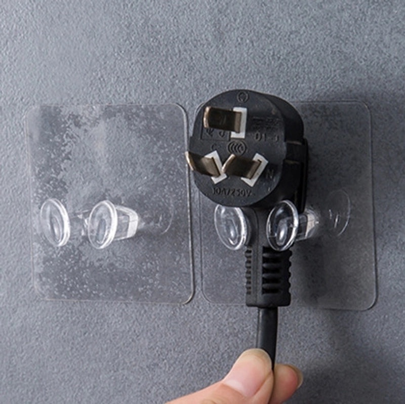 Durable Solid Color Plastic Hooks for Everyday Use|Home Organization & Storage Accessories