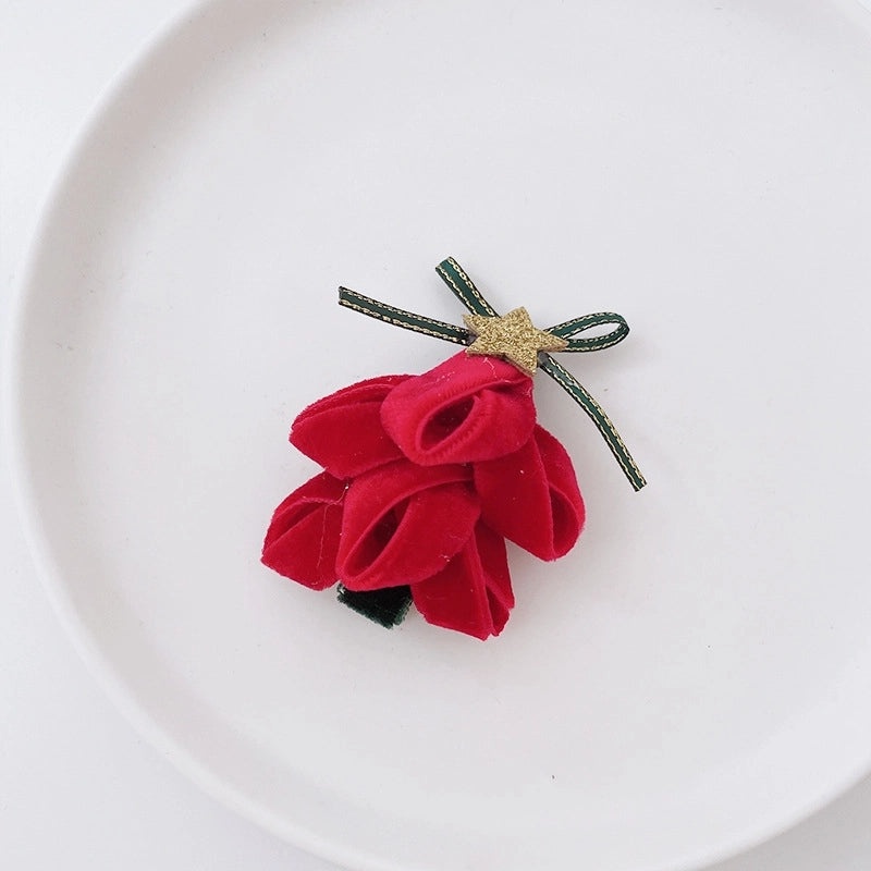 Christmas Bow Knot Hair Clip Cute Festival Party Accessory|Hair Accessories