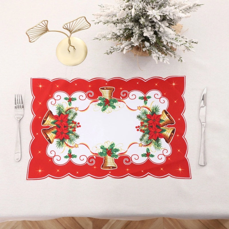 Nordic Christmas Letter Polyester Table Decoration | Home Décor & Seasonal Decorations