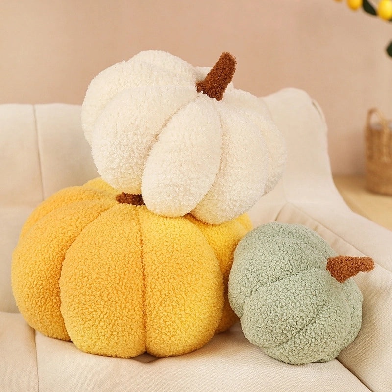 Halloween Pumpkin Plush Cushion for Couch & Sofa | Home Decor