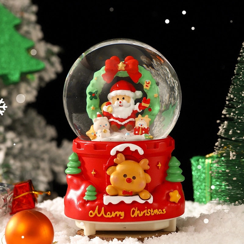 Christmas Tree Santa Claus Snowman Resin Ornaments for Holiday Decoration|Christmas Ornaments & Decorations