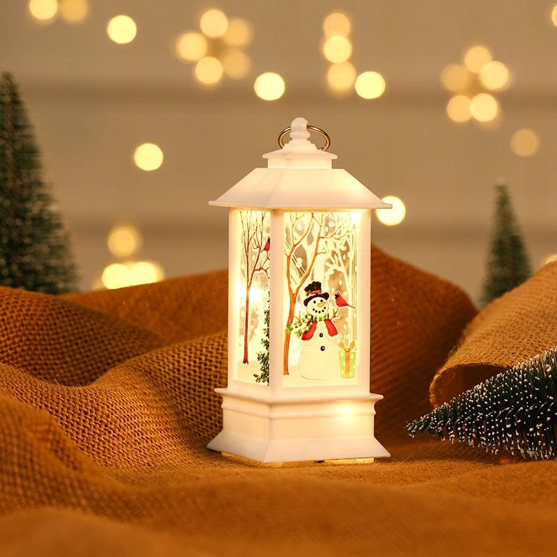 Christmas LED Mini Oil Lamp Decoration Portable Festive Light|Home Decor