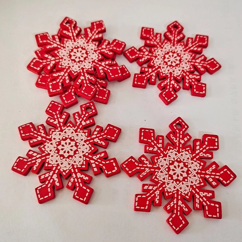 Creative Wooden Christmas Ornaments DIY Home Pendant Crafts Factory Direct | Home Decor & DIY Accessories