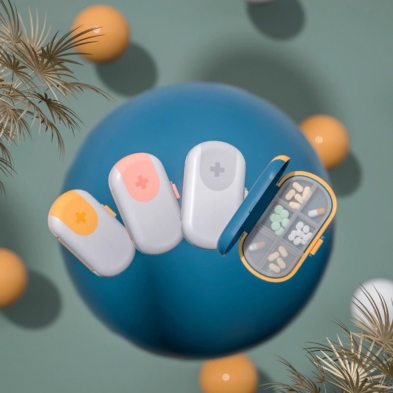 Colorful Pastoral Style Plastic Storage Box for Home Organization|Home Storage & Organization