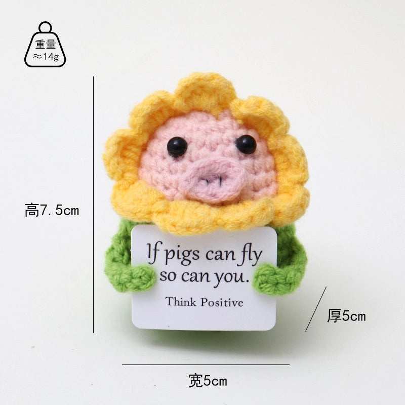 Adorable Fruit and Heart Shaped Floral Yarn Decor for Everyday Table Accents|Home Decor & Table Accessories