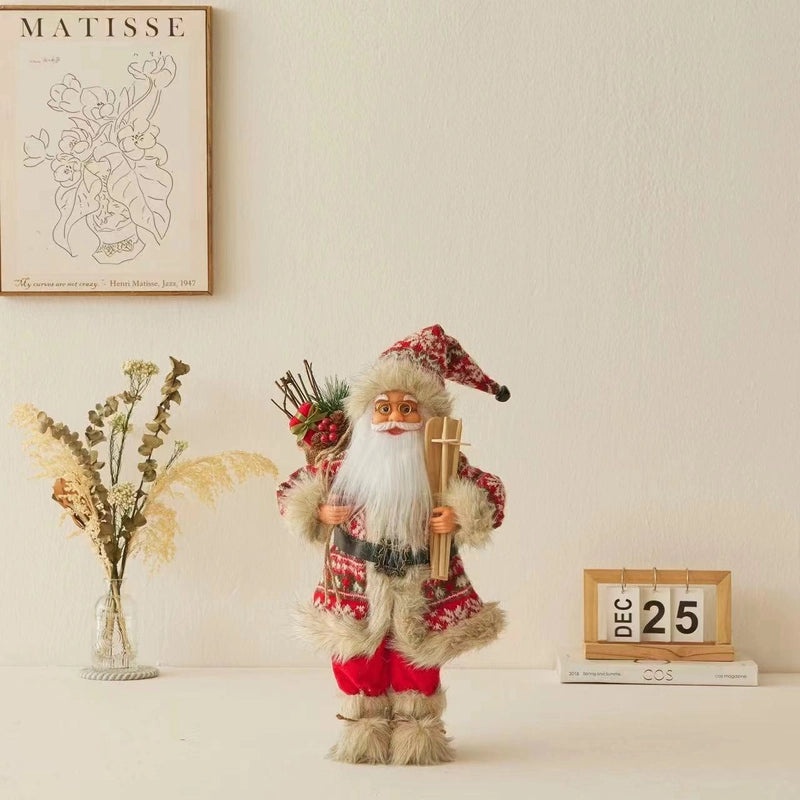 Festive Santa Claus PVC Christmas Party Decorations|Holiday Party Supplies