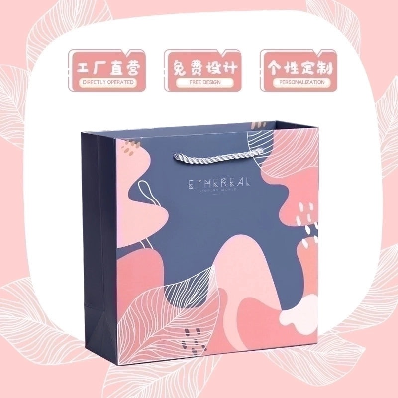 Pop Style Cartoon Handbag Paper Gift Bag for Clothing Shopping|Gift Bags