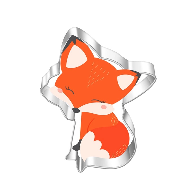 Adorable Animal Design 9-Piece Solid Color 430 Stainless Steel Bakeware Set|Kitchen & Dining Cookware