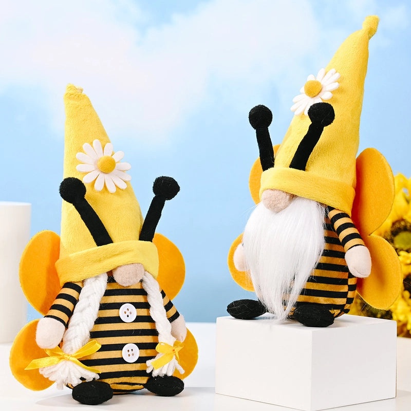 Bee and Flower Doll Cloth Decoration for Parties | Party Supplies