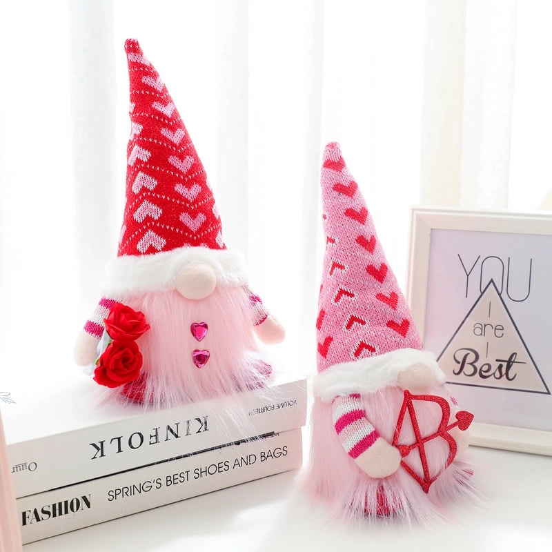 Color Block Heart Cloth Ornament Minimalist Classic Design|Home Decor