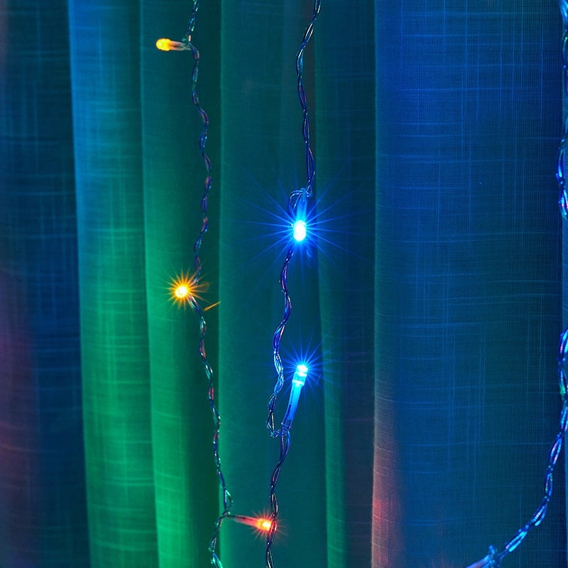 LED Curtain String Lights 3x3m 300 LEDs Christmas Decorative Ice Drop Lights|Home Decor & Lighting