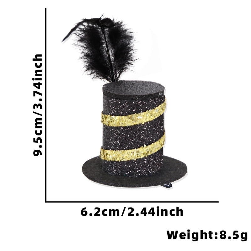 Christmas Shiny Star Letter Hairpin for Masquerade Party Festival | Hair Accessories