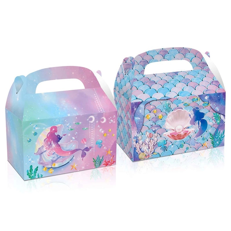 Adorable Mermaid-Themed Paper Gift Bags for Party Wrapping | Party Supplies & Gift Wrapping