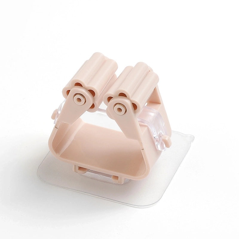 Fashion No-Drill Wall Mounted Mop Holder | Home Organization and Cleaning Accessories