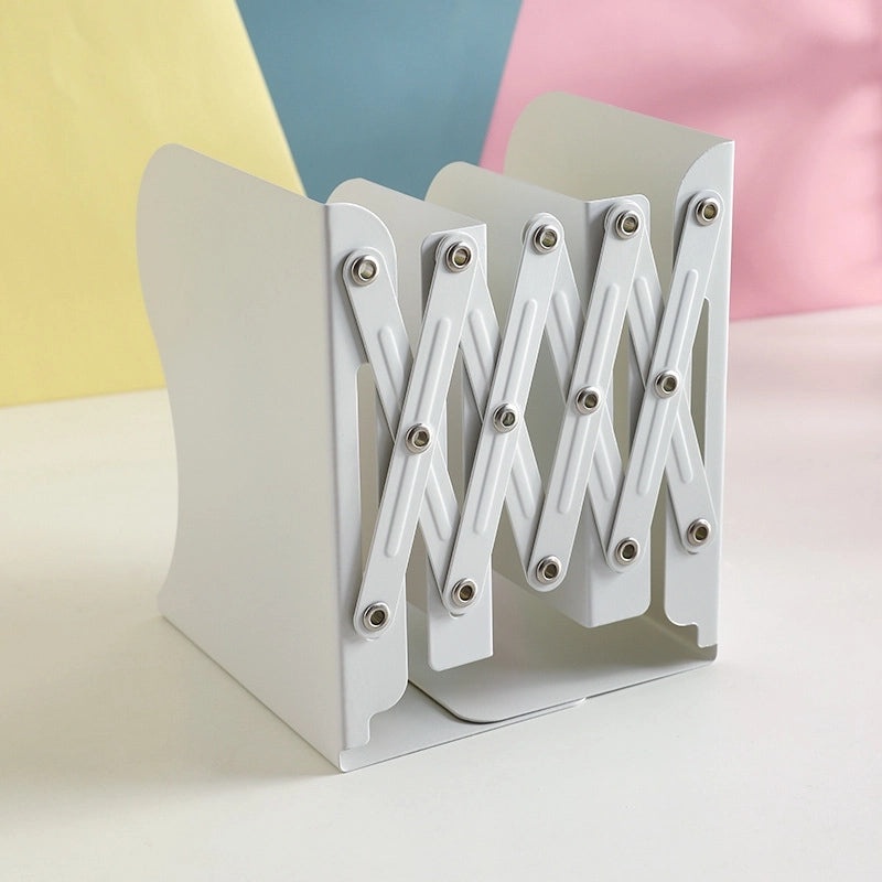 Solid Color Stainless Steel Basic Book Stand for Study|Book Accessories