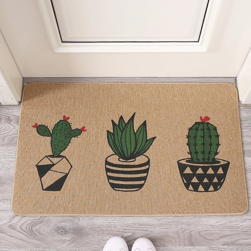 Saber Pattern Non-Slip Rubber Bathroom Mat Absorbent Entrance Floor Mat|Home & Living - Bathroom Accessories