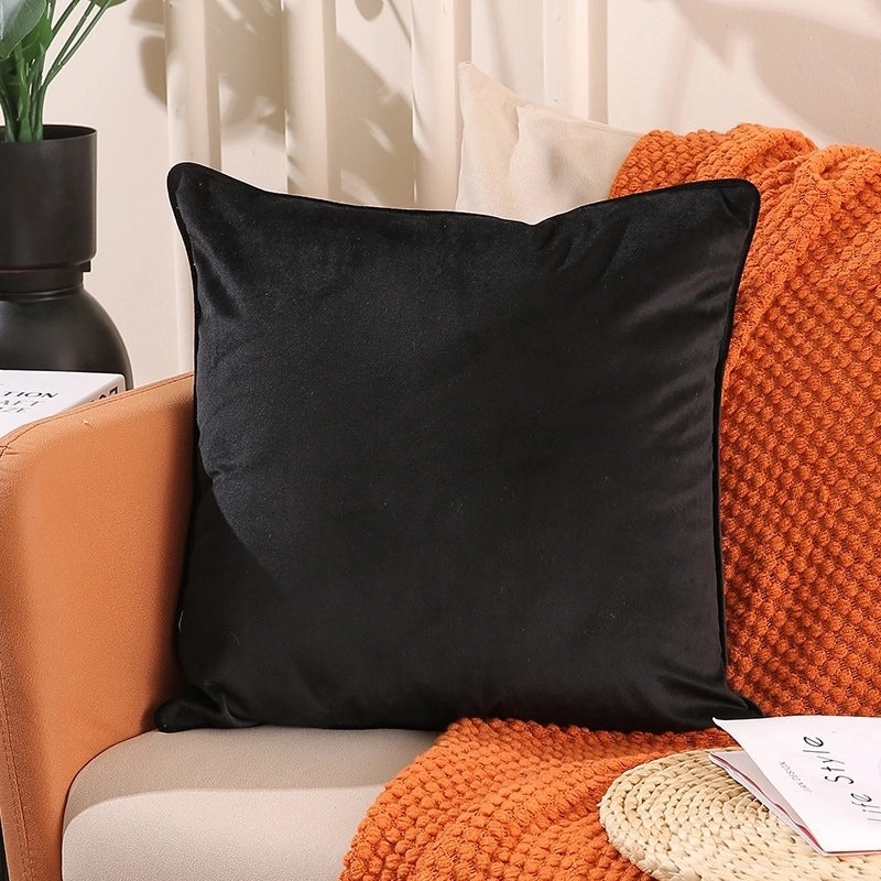 Chinoiserie Style Soft Velvet Pillow Covers|Home Decor Cushions