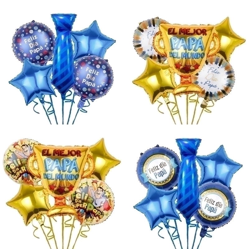Father's Day Celebration Letter Aluminum Foil Balloons|Party Decorations