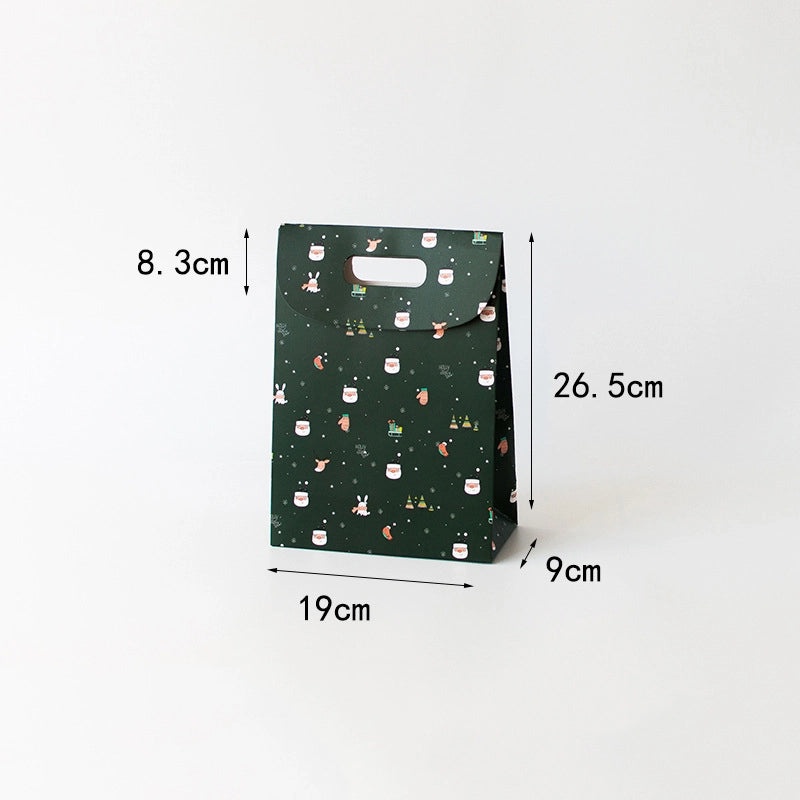 Festive Cartoon Christmas Gift Bags for Casual Party Presents | Gift Wrapping Supplies & Party Favors