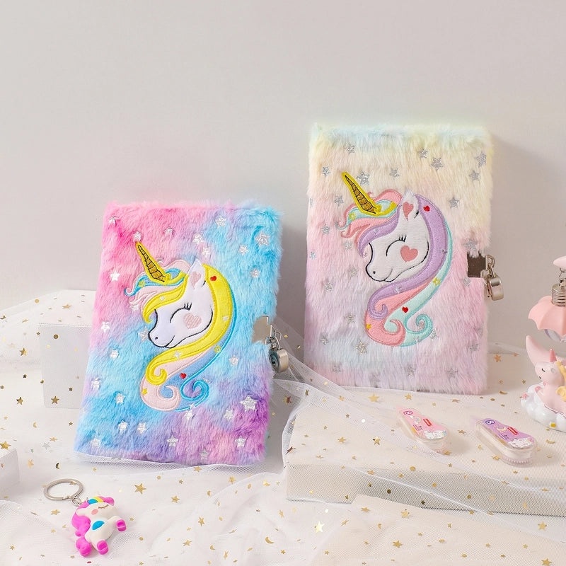 Cute Animal Plush Notebook for School Graduation|Stationery & School Supplies