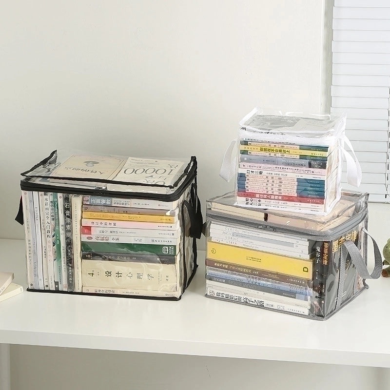 Simple Solid Color PVC Casual Storage Bag|Bags & Storage