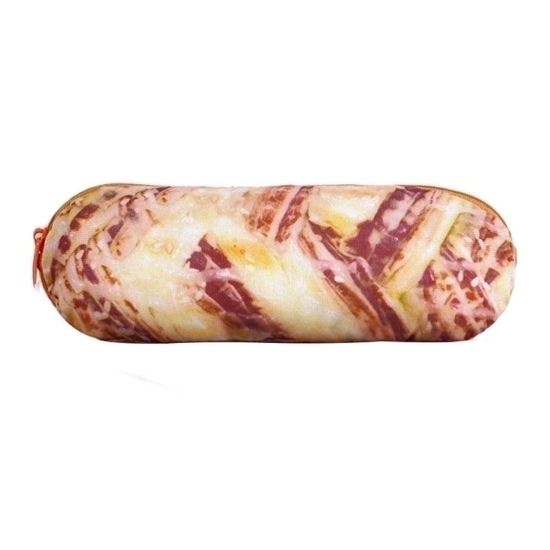 Korean Cute Bread Pencil Case Simple Fabric Stationery Bag Creative Storage Box for Female Students|Stationery & Office Supplies