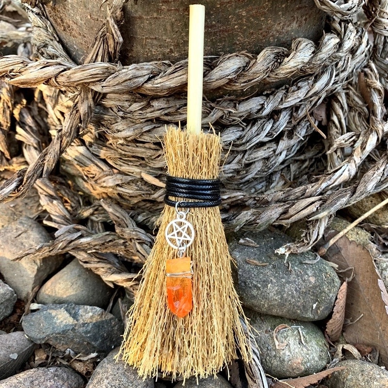 Witch Broomstick Charm Pendant | Jewelry & Accessories
