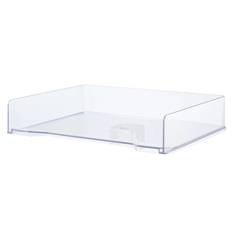 Acrylic Transparent Desktop File Organizer with Drawers for Office Desk | Office Storage & Organization