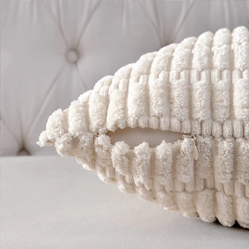 Corduroy Pillow Covers for Casual Vacation Decor | Home Textiles & Bedding