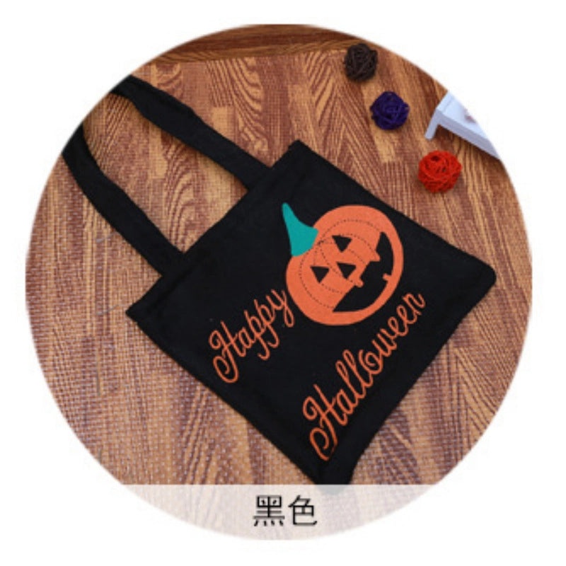 Spooky Halloween Pumpkin Tote Bag Perfect for Trick-or-Treating|Bags & Accessories