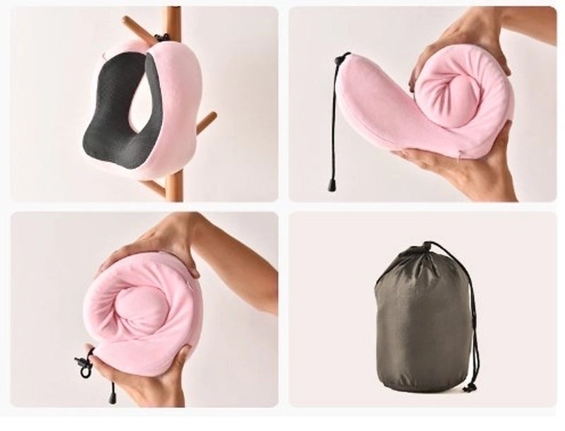 Comfortable Solid Color Memory Foam Pillow for Everyday Use|Home & Living Pillows