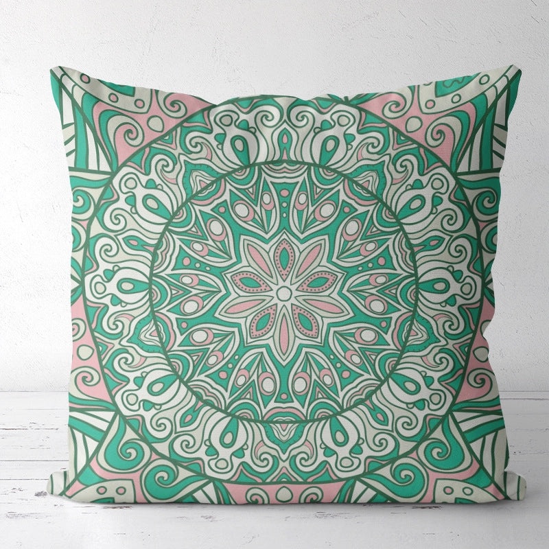 Vintage Printed Polyester Pillow Covers for Couch & Sofa | Home Decor Pillows