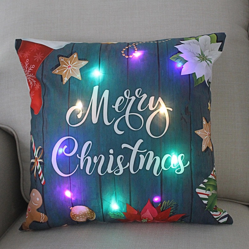 Christmas Santa Plush Pillow Covers|Home Decor Pillows