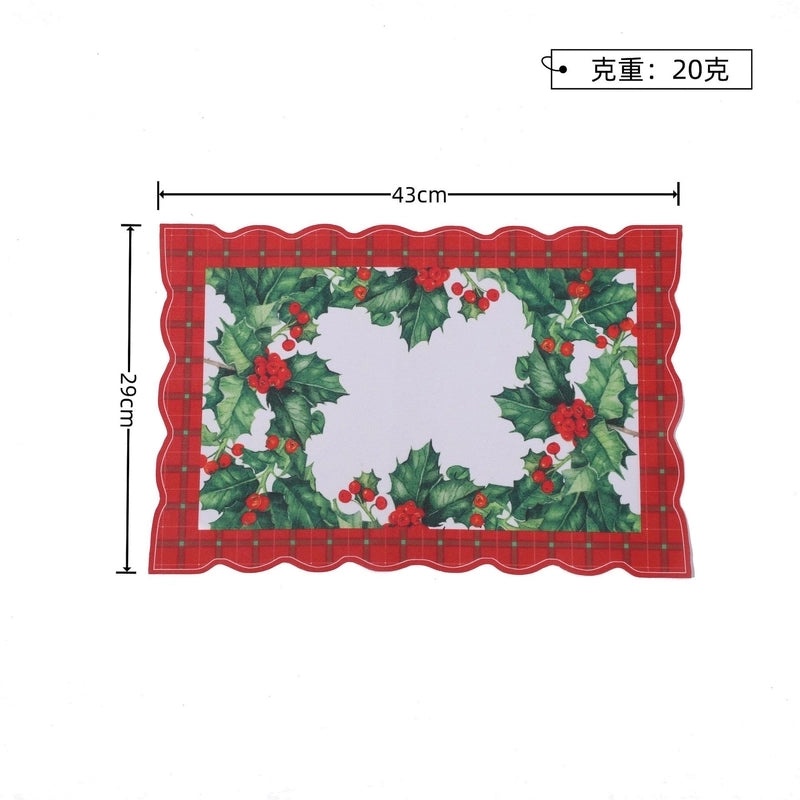 Nordic Christmas Letter Polyester Table Decoration | Home Décor & Seasonal Decorations