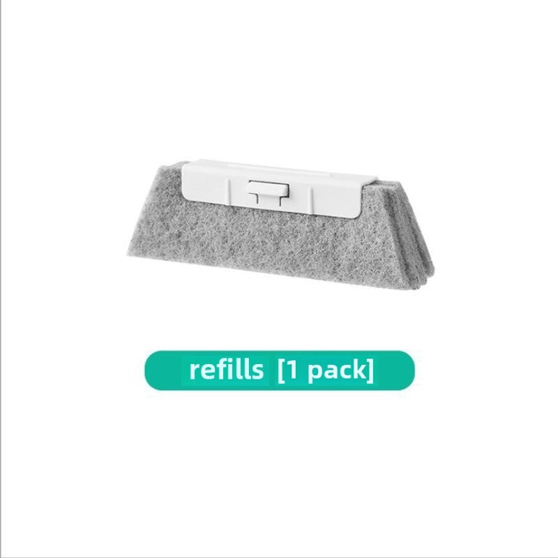 Window Slot Cleaning Brush Two-in-One Tool Small Groove Brush for Window Sills and Tracks|Home Cleaning Tools