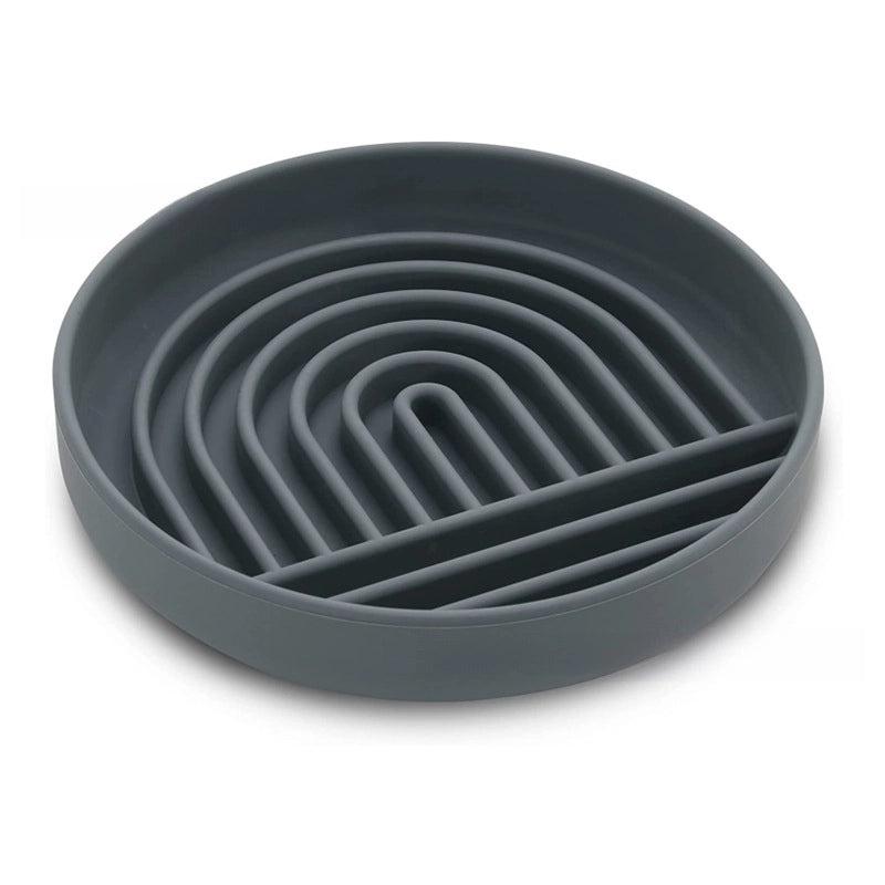 Silicone Slow Feeder Bowl for Dogs Anti-Choking Pet Lick Pad Food Grade Safe | Pet Feeding Accessories
