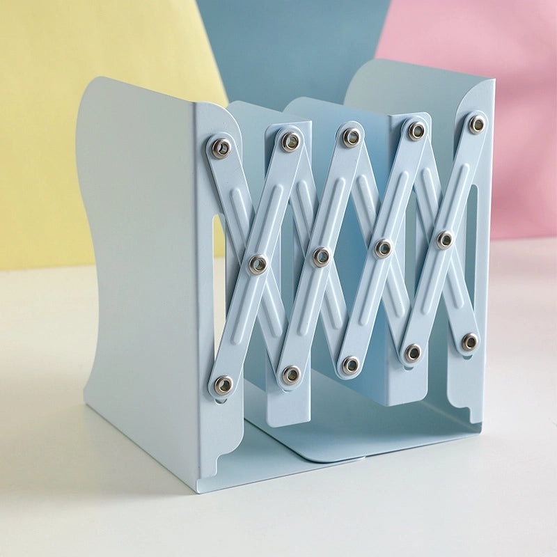 Solid Color Stainless Steel Basic Book Stand for Study|Book Accessories
