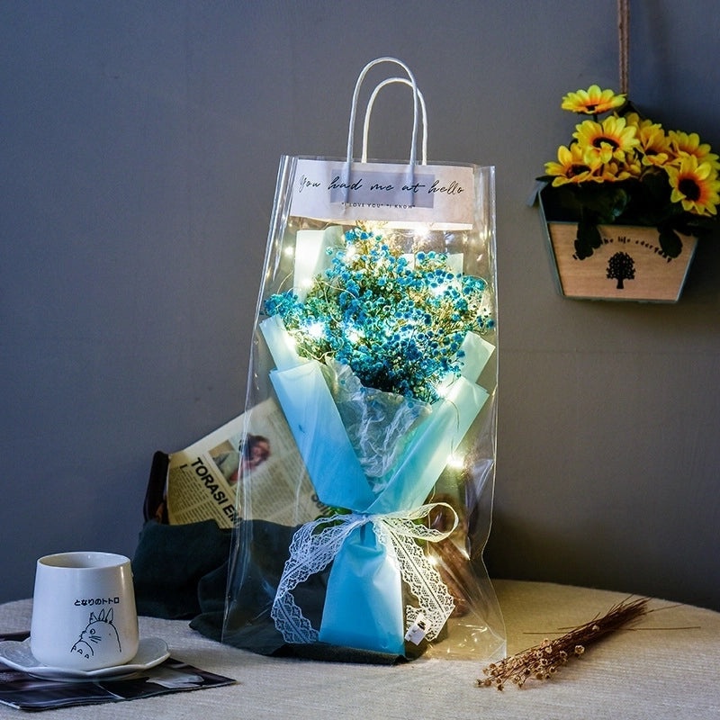 Romantic Letter Soap Flower for Christmas Valentine’s Day New Year Festival Party|Home Decor Gifts