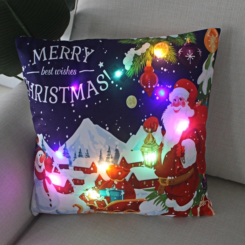 Christmas Santa Plush Pillow Covers|Home Decor Pillows