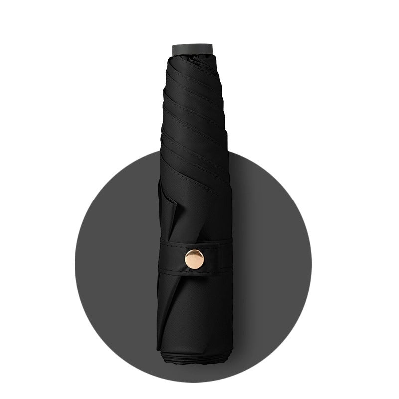 Classic Solid Color Stainless Steel Umbrella Rain Gear|Umbrellas & Rain Accessories