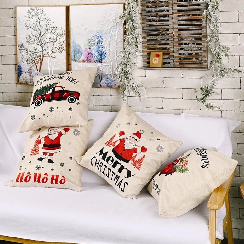 Festive Christmas Couch & Sofa Decorations for Holiday Home | Holiday Home Decor