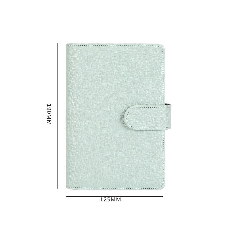 2 Pieces Solid Color PU Leather Spiral Notebooks for Graduation | Stationery & Office Supplies