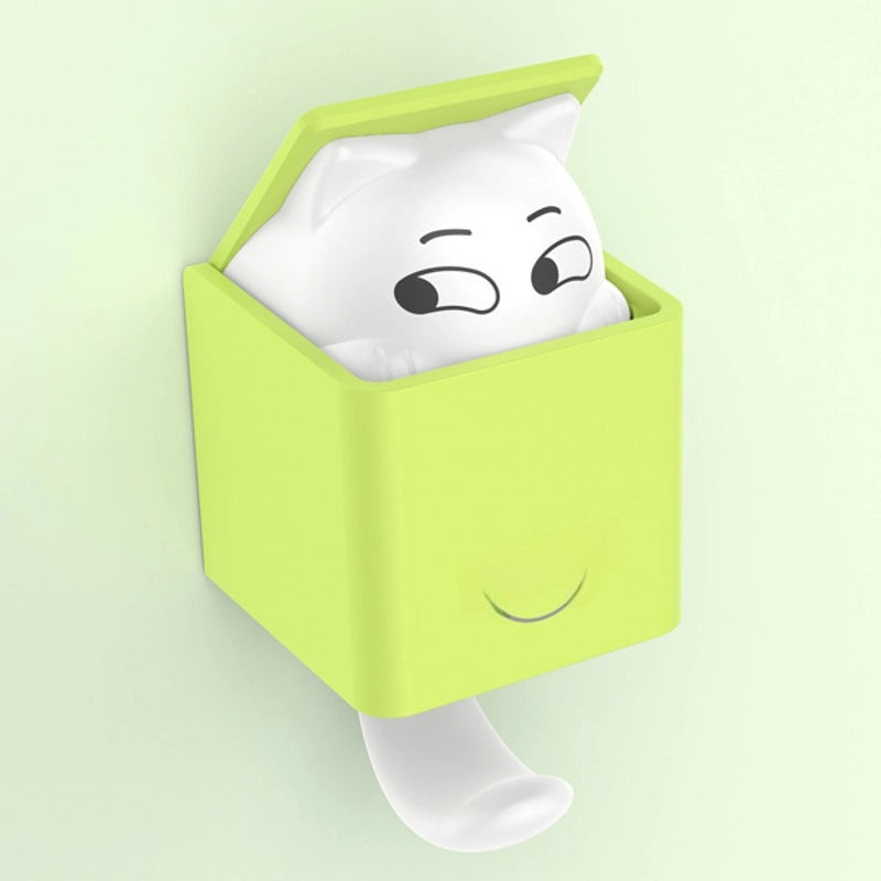 Creative Cat-Shaped Seamless Viscose Hook | Home & Living Accessories