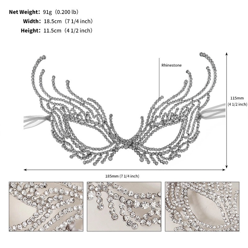 Modern Solid Color Alloy Face Mask Jewelry | Fashion Accessories