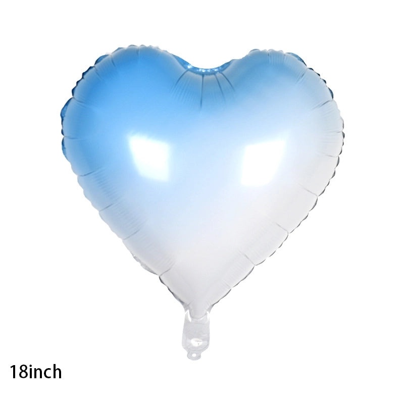 Birthday Star and Heart Shaped Aluminum Foil Balloons for Party Decorations|Party Supplies Balloons